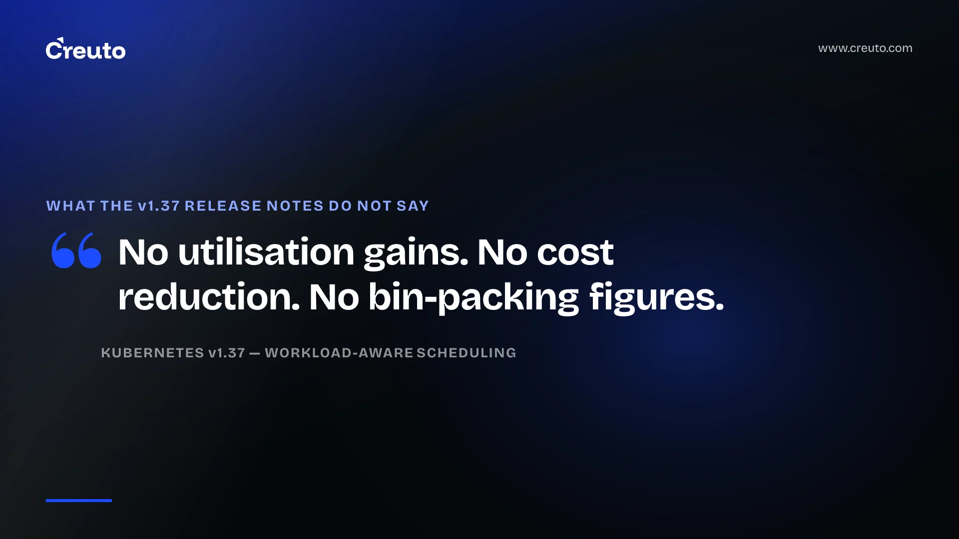 Kubernetes workload aware scheduling fixes gang, not waste