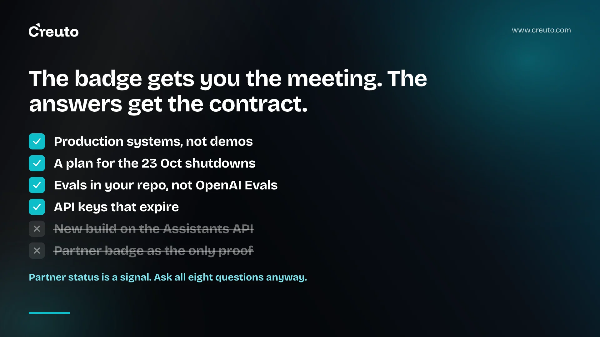 OpenAI implementation partner: 8 questions to ask first