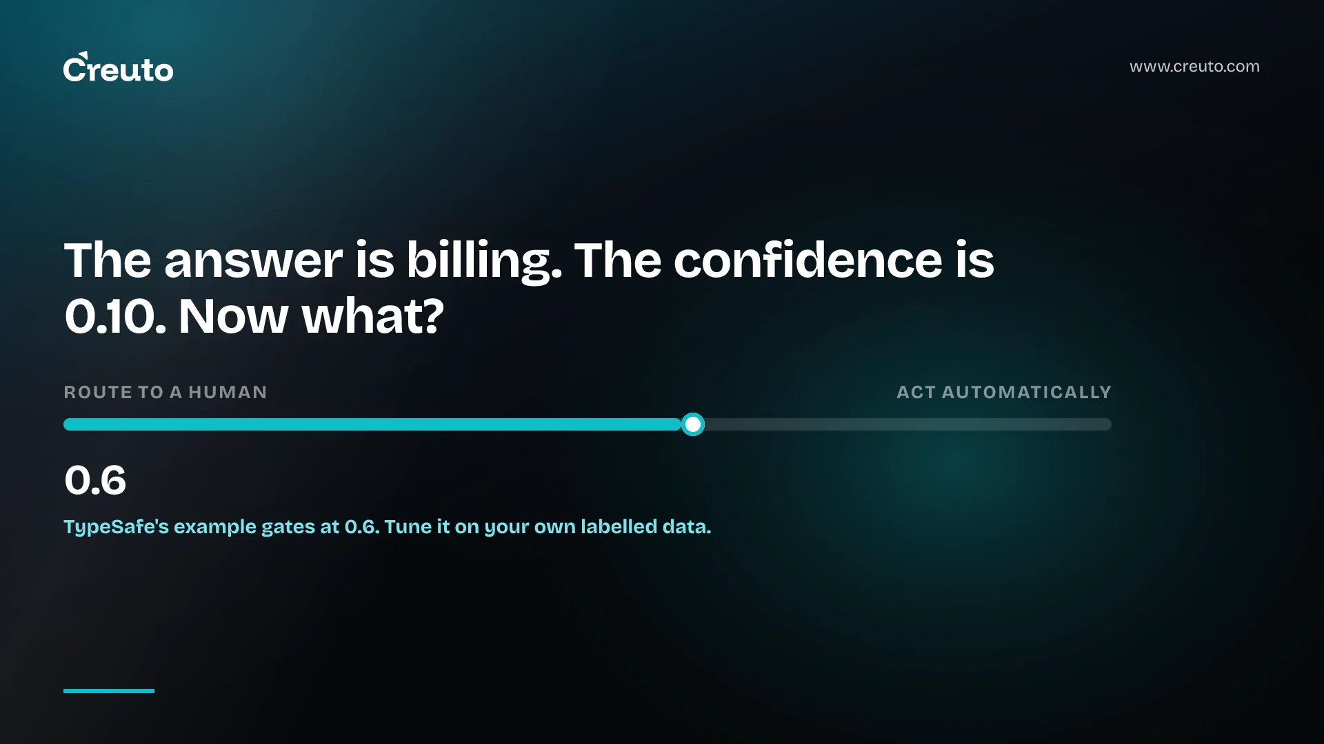 Jev confidence vs probability: when not to trust it