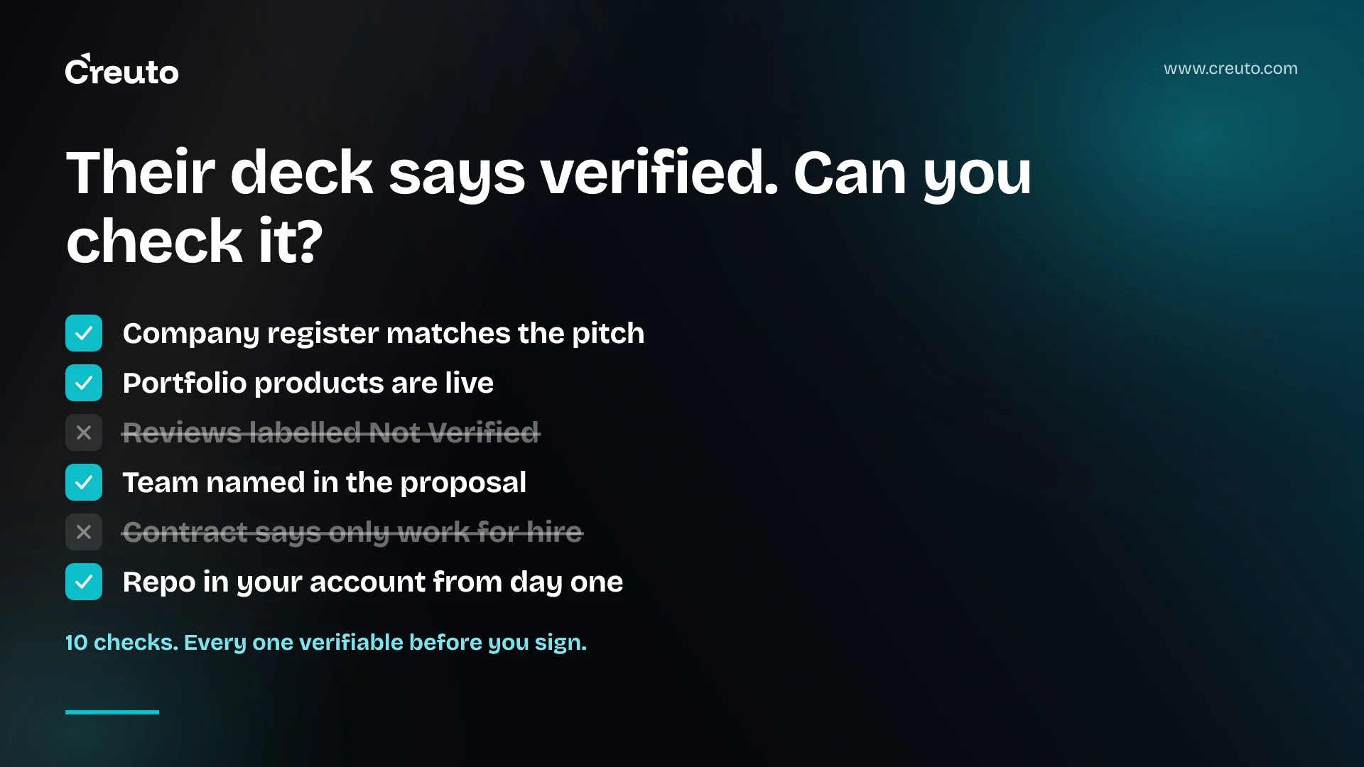 Software development company checklist: 10 checks to verify